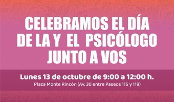 JORNADA DE PSICOLOGA EN MONTE RINCN